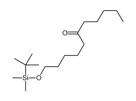 1-[tert-butyl(dimethyl)silyl]oxyundecan-6-one Structure