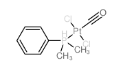 carbon monoxide,dichloroplatinum,dimethyl(phenyl)phosphanium结构式