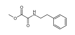 methyl 2-oxo-2-(phenethylamino)acetate结构式