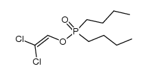 2,2-dichlorovinyl dibutylphosphinate结构式
