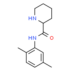 N-(2,5-dimethylphenyl)piperidine-2-carboxamide structure