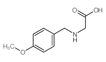 2-((4-Methoxybenzyl)amino)acetic acid structure