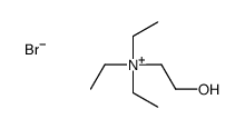 triethyl(2-hydroxyethyl)azanium,bromide结构式