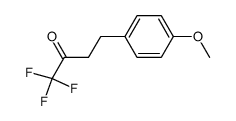 1,1,1-trifluoro-4-(4-methoxy-phenyl)-butan-2-one结构式