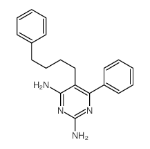 2,4-Pyrimidinediamine,6-phenyl-5-(4-phenylbutyl)- picture