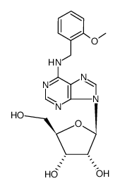 N6-(2-methoxybenzyl)adenosine结构式