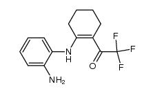 1-[(2-aminophenyl)amino]-2-trifluoroacetylcyclohex-1-ene Structure