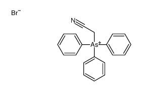cyanomethyl(triphenyl)arsanium,bromide结构式