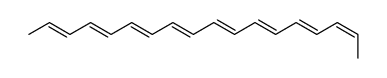 octadeca-2,4,6,8,10,12,14,16-octaene结构式