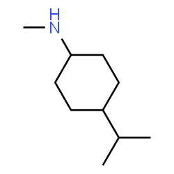 Cyclohexanamine, N-methyl-4-(1-methylethyl)- (9CI) structure