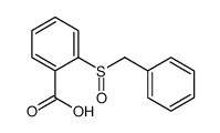 2-(benzylsulfinyl)benzoic acid Structure
