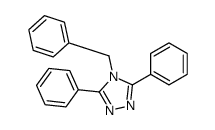 4-benzyl-3,5-diphenyl-1,2,4-triazole Structure