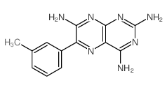 2,4,7-Pteridinetriamine,6-(3-methylphenyl)- picture