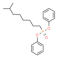 diphenyl isononyl phosphinate structure