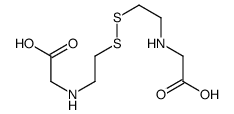 2-[2-[2-(carboxymethylamino)ethyldisulfanyl]ethylamino]acetic acid结构式