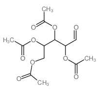 2,3,4,5-Tetra-O-acetyl-D-xylose结构式