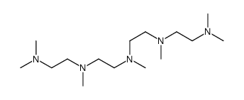 N-[2-(dimethylamino)ethyl]-N'-[2-[[2-(dimethylamino)ethyl]methylamino]ethyl]-N,N'-dimethylethylenediamine structure