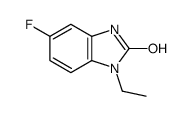 2H-Benzimidazol-2-one,1-ethyl-5-fluoro-1,3-dihydro-(9CI) Structure