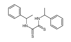 N,N'-Bis(α-methylbenzylamino)ethanebisthioamide Structure