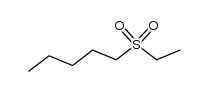 1-ethanesulfonyl-pentane结构式
