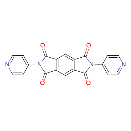 N,N'-di-(4-pyridyl)-1,2,4,5-benzenetetracarboxydiimide picture