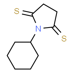 2,5-Pyrrolidinedithione,1-cyclohexyl- picture