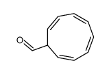 2,4,6,8-Cyclononatetraene-1-carboxaldehyde (9CI) structure