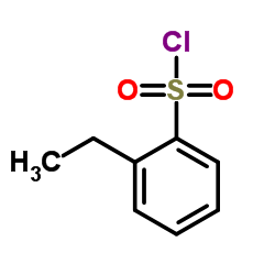 2-ETHYLBENZENESULPHONYL CHLORIDE Structure