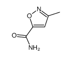 3-甲基异噁唑-5-羧酰胺结构式