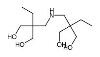2-[[2,2-bis(hydroxymethyl)butylamino]methyl]-2-ethylpropane-1,3-diol结构式