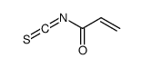 prop-2-enoyl isothiocyanate Structure