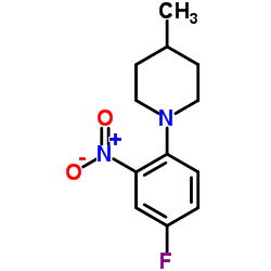 1-(4-Fluoro-2-nitrophenyl)-4-methylpiperidine图片