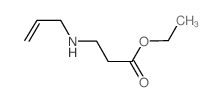 3-(烯丙基氨基)丙酸乙酯结构式