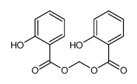 (2-hydroxybenzoyl)oxymethyl 2-hydroxybenzoate Structure