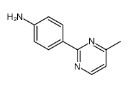4-(4-methylpyrimidin-2-yl)aniline结构式