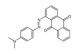 1-[[4-(dimethylamino)phenyl]diazenyl]anthracene-9,10-dione结构式
