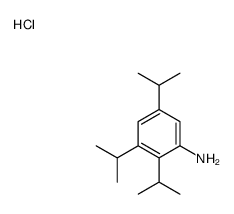 2,3,5-tri(propan-2-yl)aniline,hydrochloride结构式