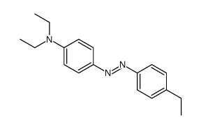 N,N-diethyl-4-[(4-ethylphenyl)diazenyl]aniline Structure