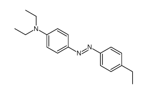 N,N-diethyl-4-[(4-ethylphenyl)diazenyl]aniline结构式