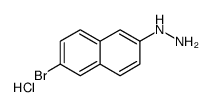 (6-Bromo-2-naphthyl)hydrazine hydrochloride (1:1) picture