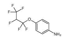 4-(1,1,2,3,3,3-hexafluoropropoxy)aniline结构式