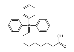 9-(triphenyl-λ5-phosphanylidene)nonanoic acid Structure