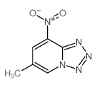 Tetrazolo[1,5-a]pyridine, 6-methyl-8-nitro- structure