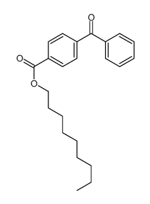 nonyl 4-benzoylbenzoate Structure