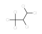 1,1,1,2,3,3-hexachloropropane structure