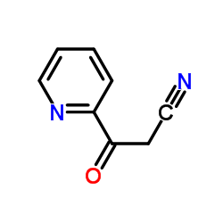 3-Oxo-3-(2-pyridinyl)propanenitrile Structure