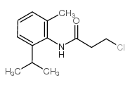 3-chloro-N-(2-methyl-6-propan-2-ylphenyl)propanamide Structure