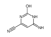 4-Pyrimidinecarbonitrile, 6-amino-1,2-dihydro-2-oxo- (9CI)结构式