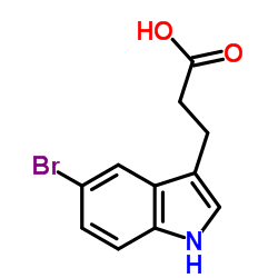 3-(5-Bromo-1H-indol-3-yl)propanoic acid picture