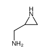 aziridin-2-ylmethanamine结构式